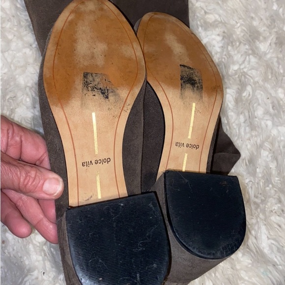 Dolce Vita Suede Over The Knee Boot 9.5 Anthropologie leather 👠S11 - Picture 4 of 6